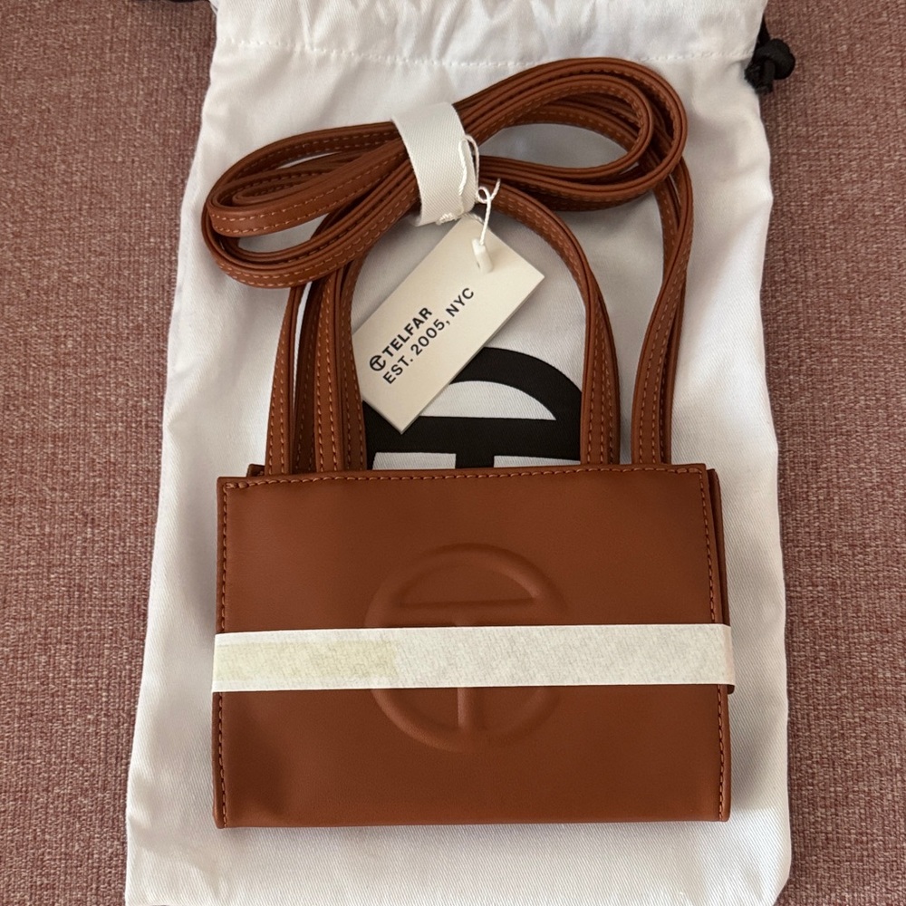 Small Telfar Bag - Tan
